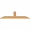 Ekena Millwork Portland Smooth Timber Gable Bracket, Western Red Cedar, 60"W x 20"H x 1 1/2"D x 5 1/2"F, 8/12 Pitch GBW060X20X0206POR00SWR - alternate 5